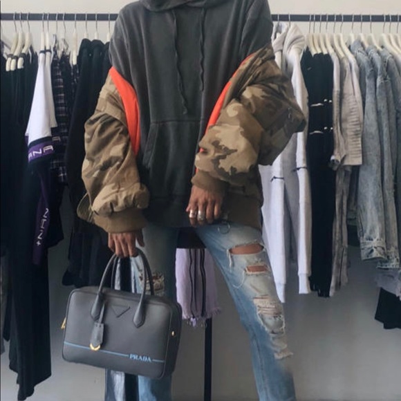 TOPMAM CAMO BOMBER JACKET - Picture 8 of 8